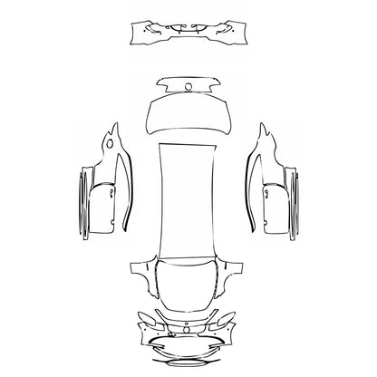 Pre-Cut PPF Mercedes-Benz S Class Coupe AMG S63 2016 - PPF-Kits