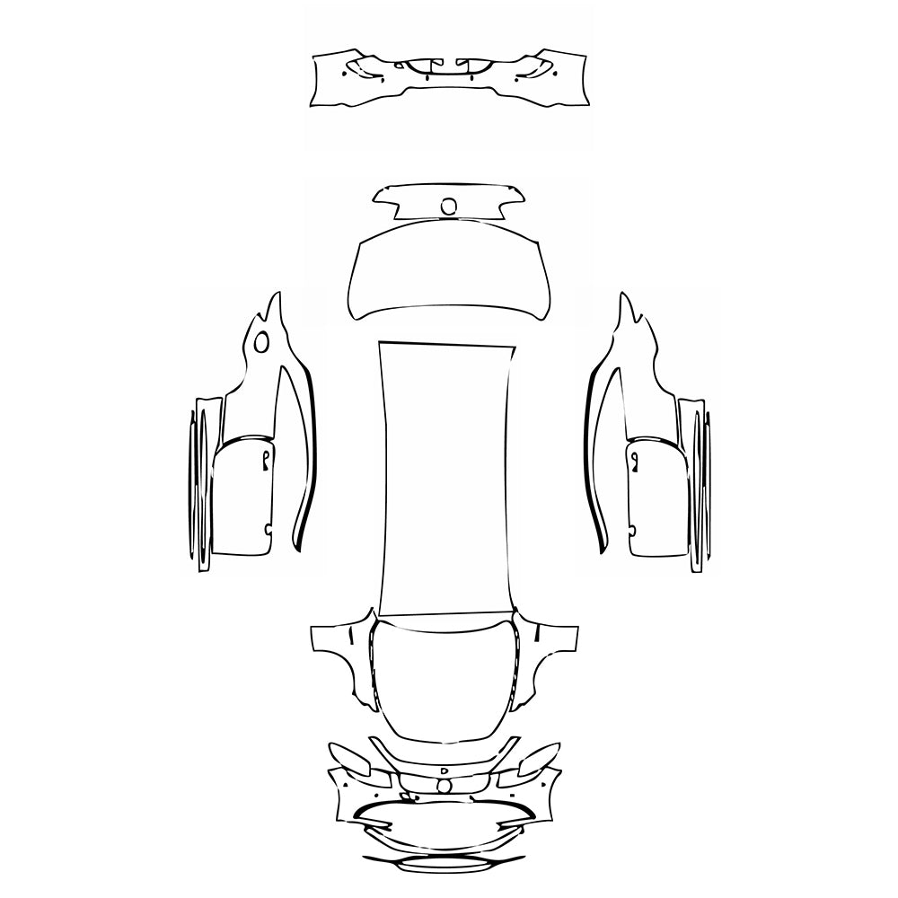 Pre-Cut PPF Mercedes-Benz S Class Coupe AMG S63 2017 - PPF-Kits