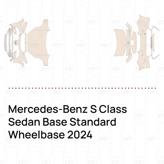 Pre-Cut PPF Mercedes-Benz S Class Sedan Base Standard Wheelbase 2024