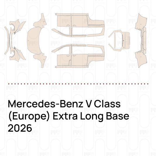 Pre-Cut PPF Mercedes-Benz V Class (Europe) Extra Long Base 2026
