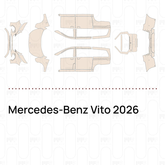 Pre-Cut PPF Mercedes-Benz Vito 2026