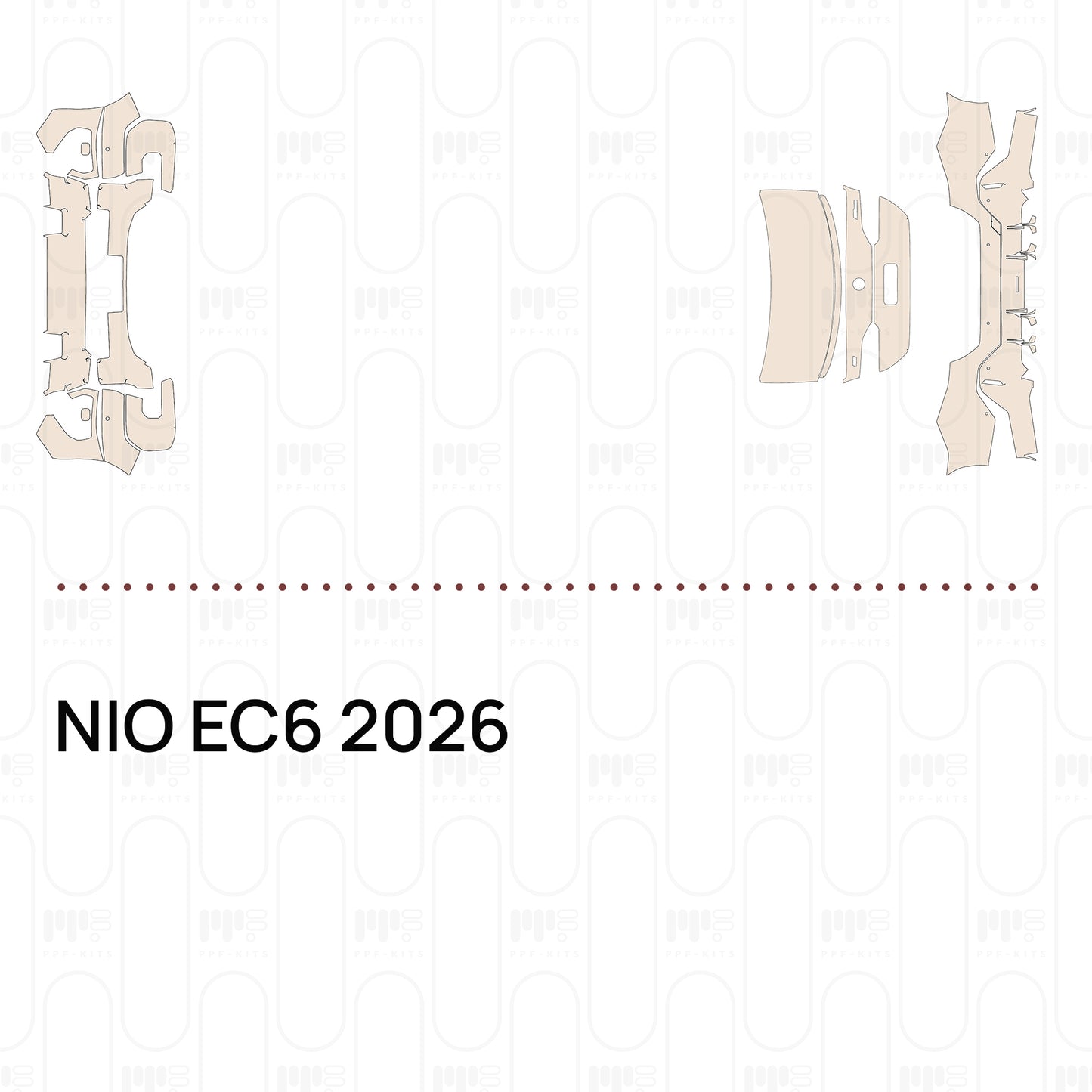 Pre-Cut PPF NIO EC6 2026