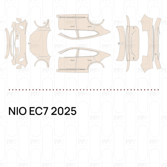 Pre-Cut PPF NIO EC7 2025