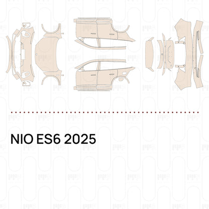 Pre-Cut PPF NIO ES6 2025