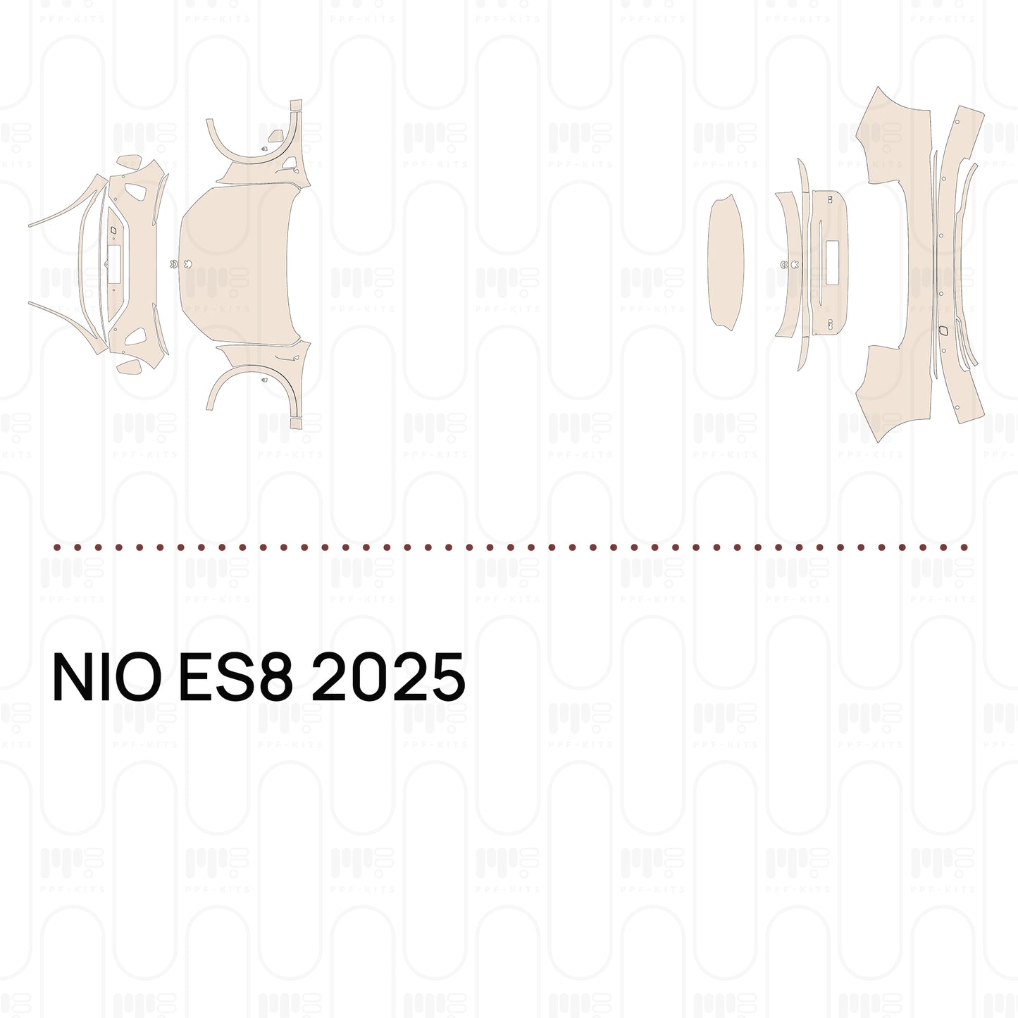 Pre-Cut PPF NIO ES8 2025