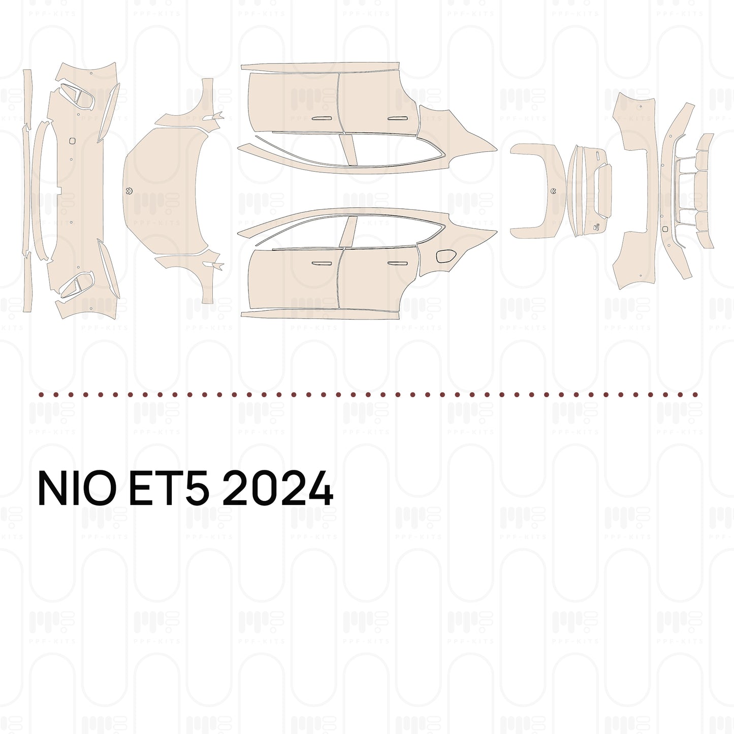Pre-Cut PPF NIO ET5 2024