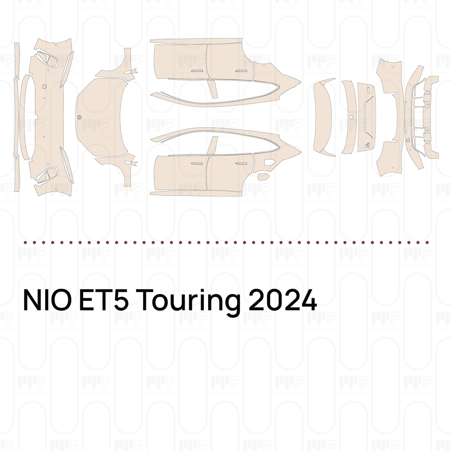 Pre-Cut PPF NIO ET5 Touring 2024