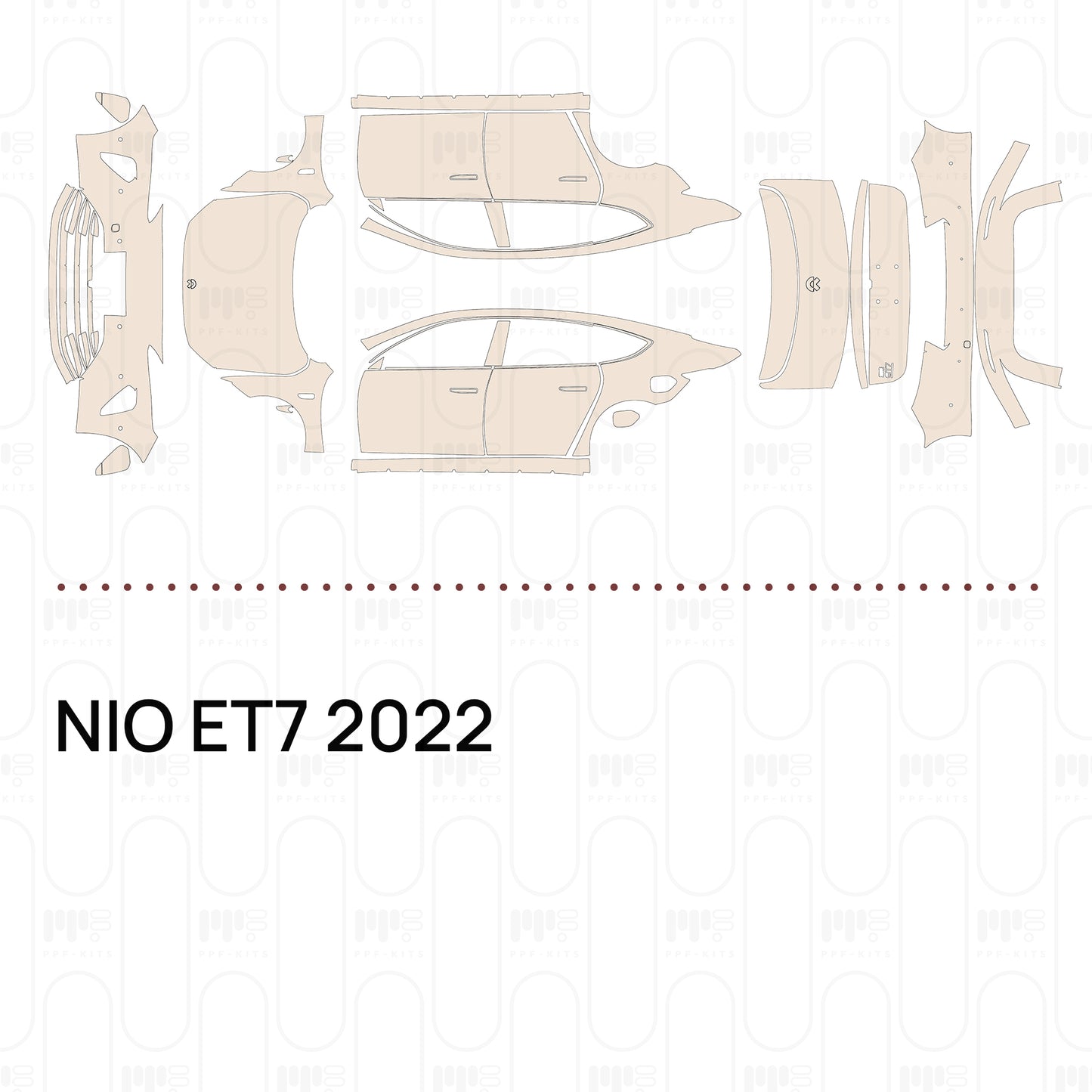 Pre-Cut PPF NIO ET7 2022