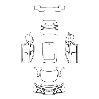 Pre-Cut PPF Nissan Altima (US) SV 2024 - PPF-Kits