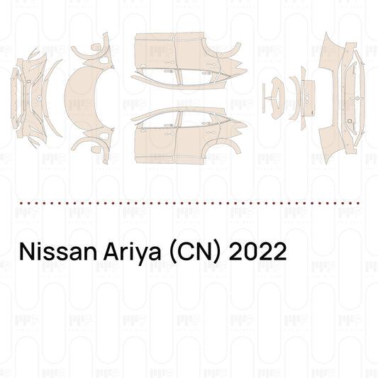 Pre-Cut PPF Nissan Ariya (CN) 2022