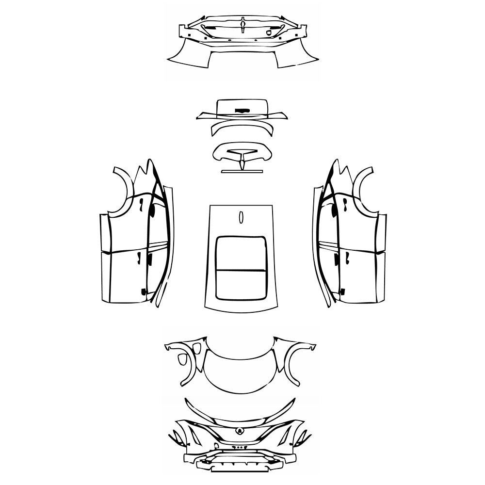 Pre-Cut PPF Nissan Ariya (US) Engage 2024 - PPF-Kits