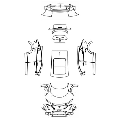 Pre-Cut PPF Nissan Ariya (US) Engage 2025 - PPF-Kits