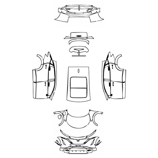 Pre-Cut PPF Nissan Ariya (US) Venture+ 2024 - PPF-Kits