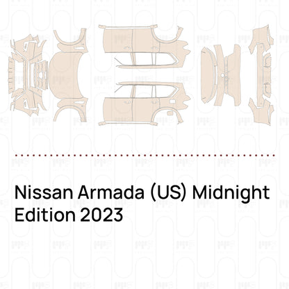 Pre-Cut PPF Nissan Armada (US) Midnight Edition 2023