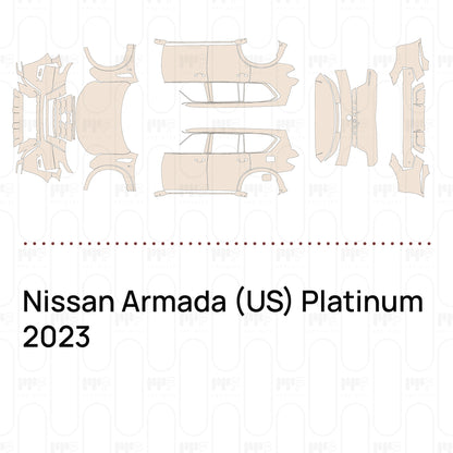 Pre-Cut PPF Nissan Armada (US) Platinum 2023
