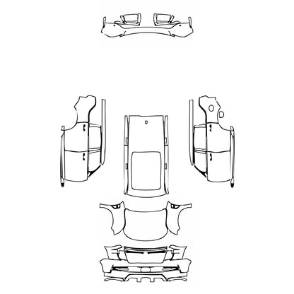 Pre-Cut PPF Nissan Armada (US) Platinum 2025 - PPF-Kits