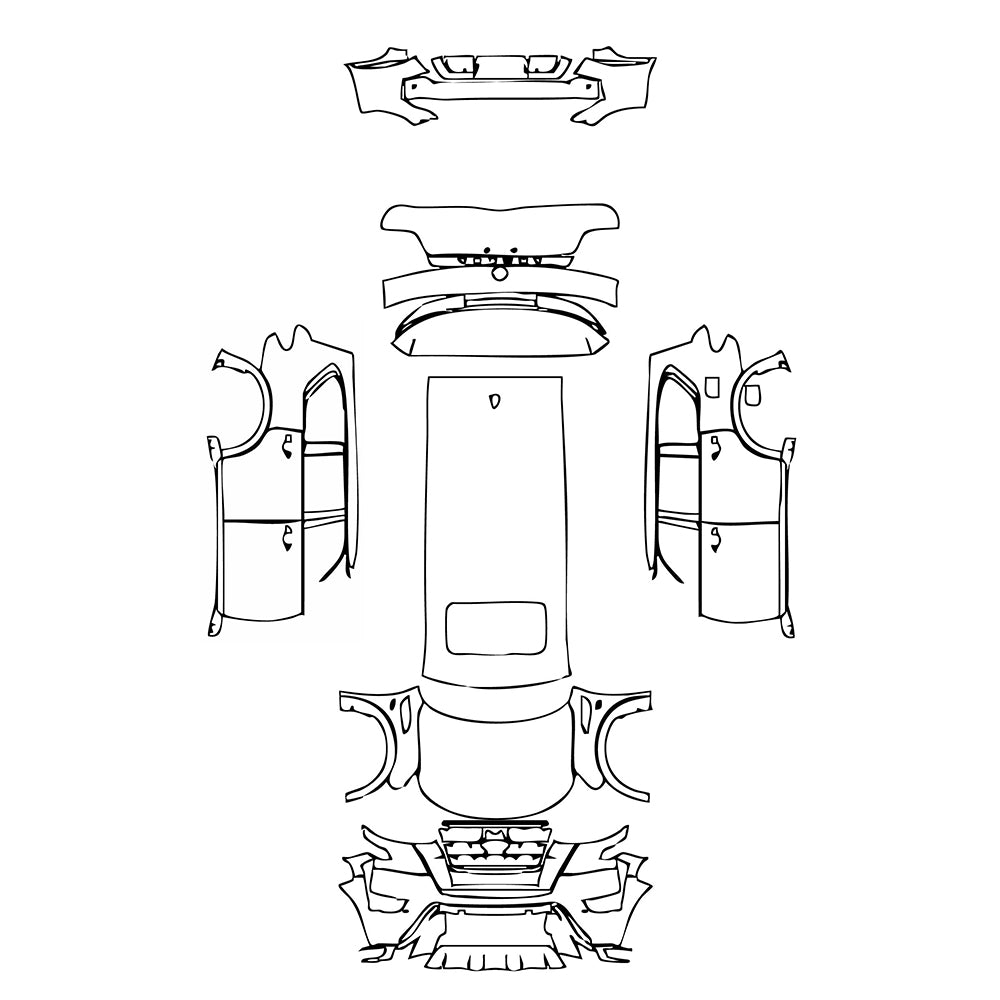 Pre-Cut PPF Nissan Armada (US) SV 2024 - PPF-Kits