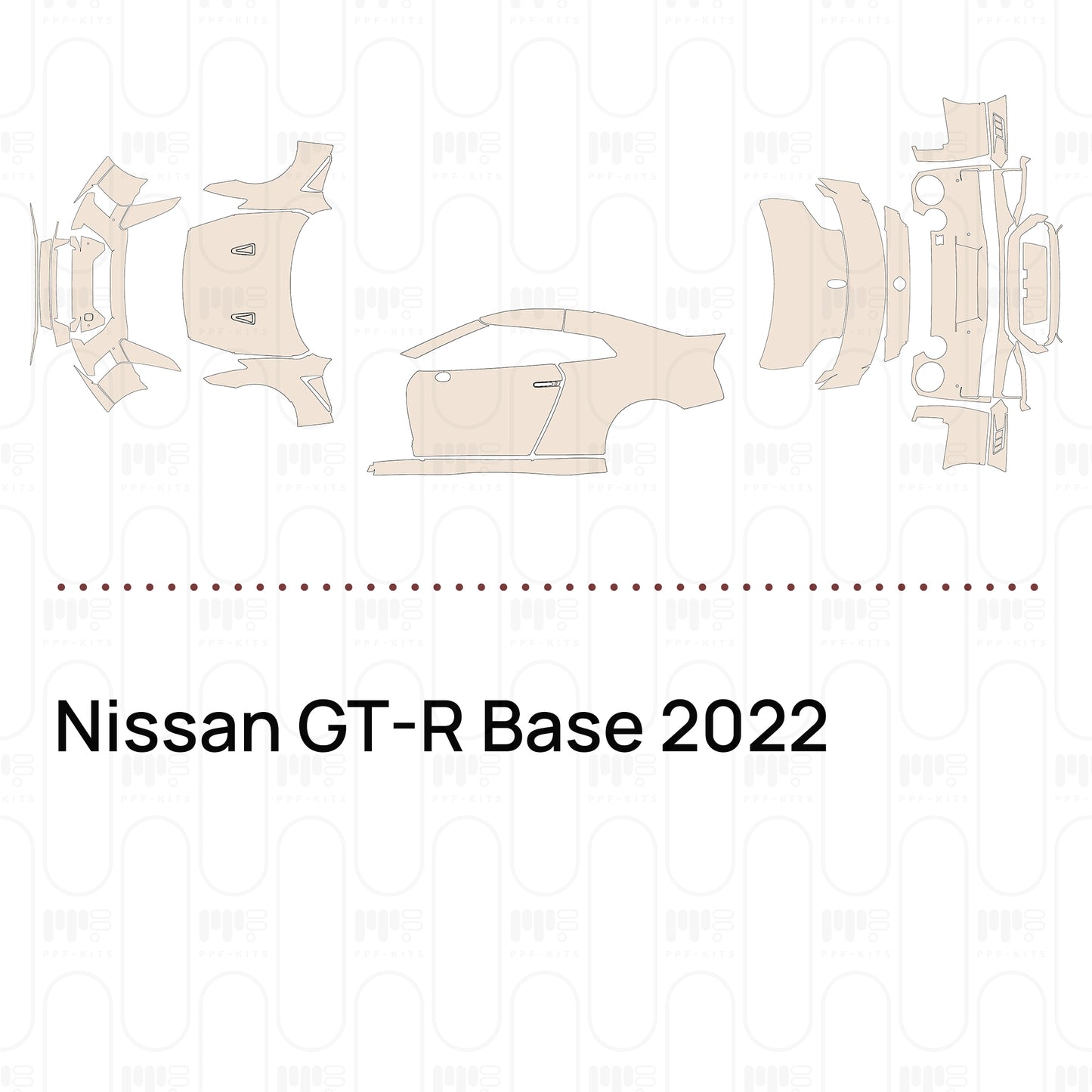 Pre-Cut PPF Nissan GT-R Base 2022