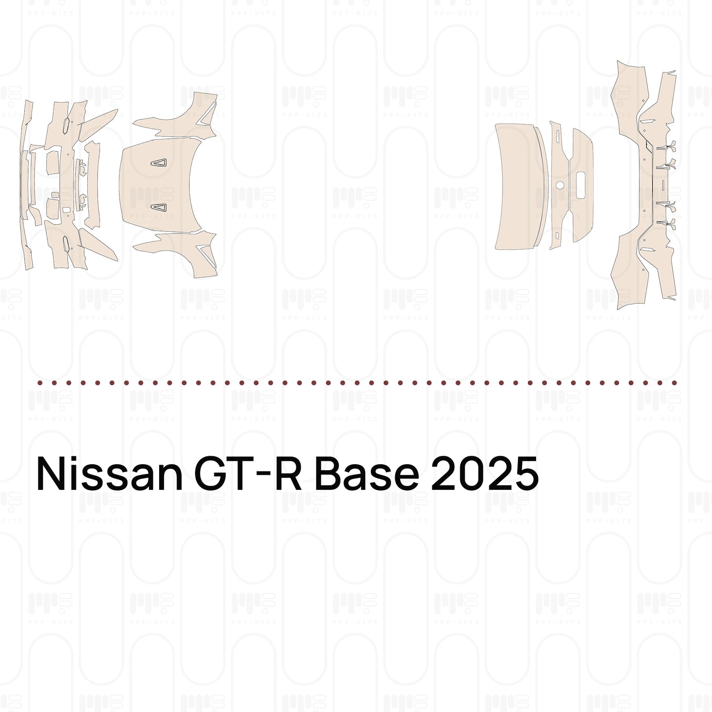 Pre-Cut PPF Nissan GT-R Base 2025