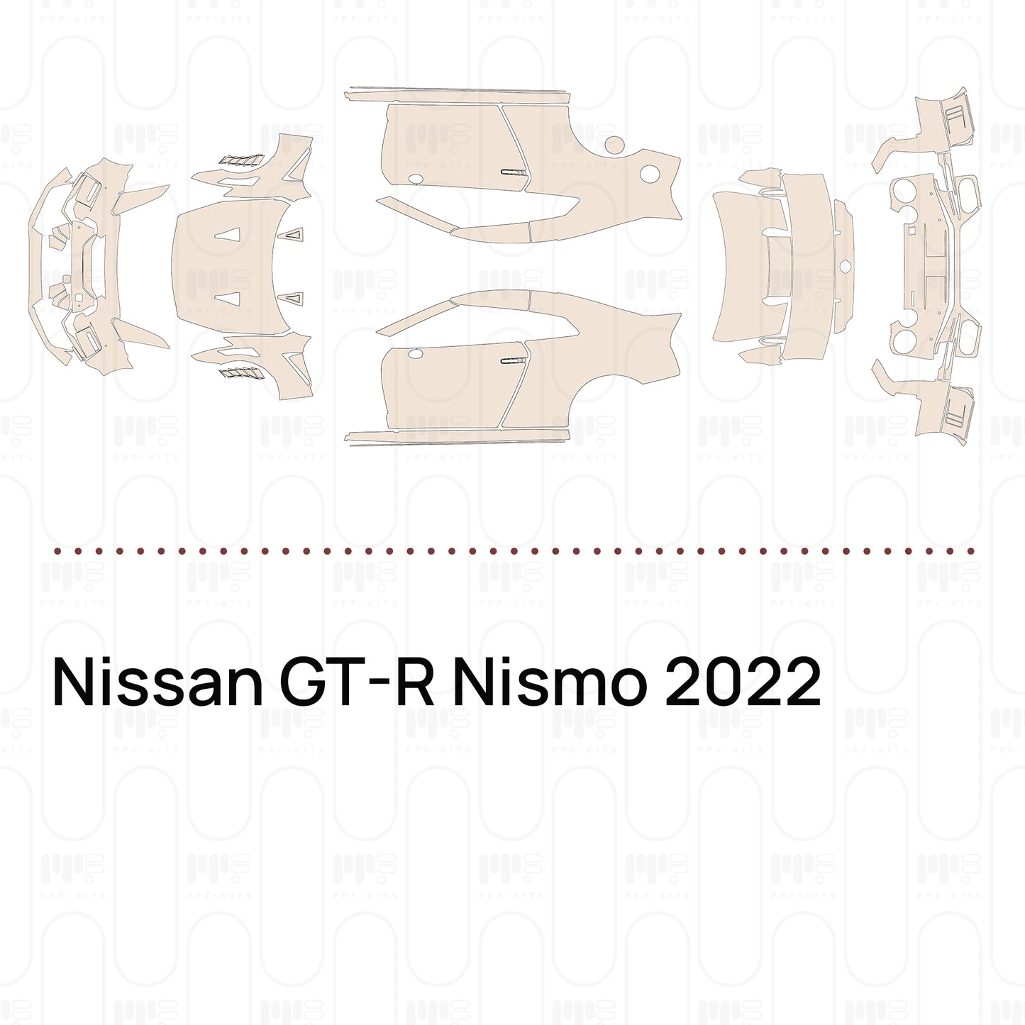 Pre-Cut PPF Nissan GT-R Nismo 2022