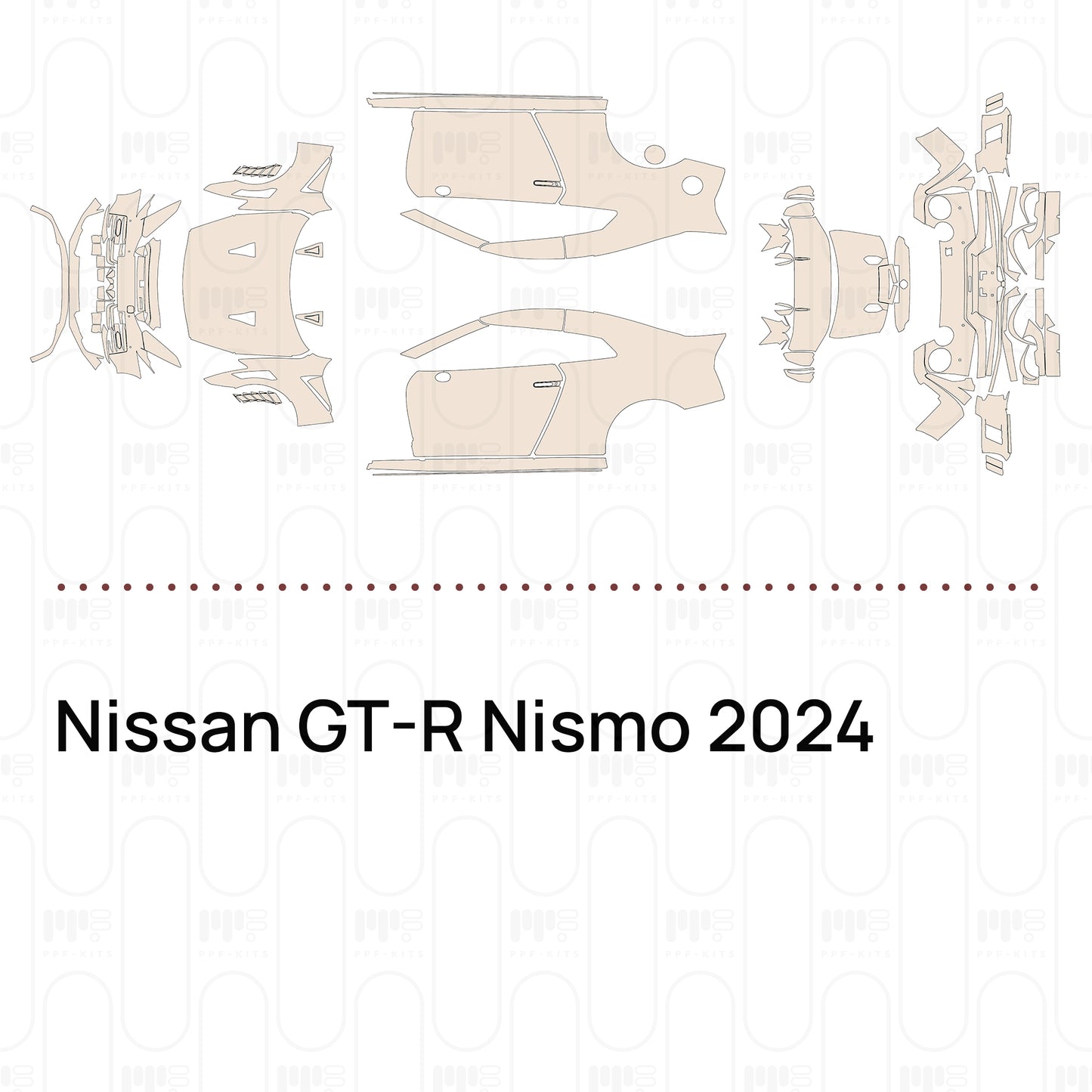Pre-Cut PPF Nissan GT-R Nismo 2024