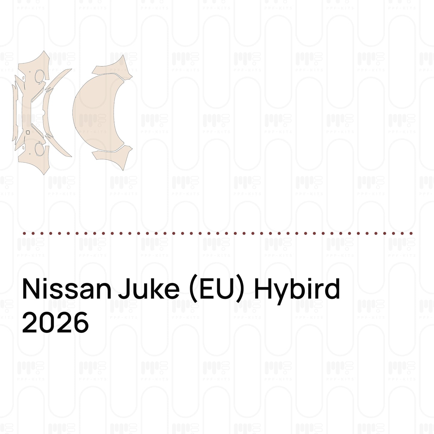 Pre-Cut PPF Nissan Juke (EU) Hybird 2026