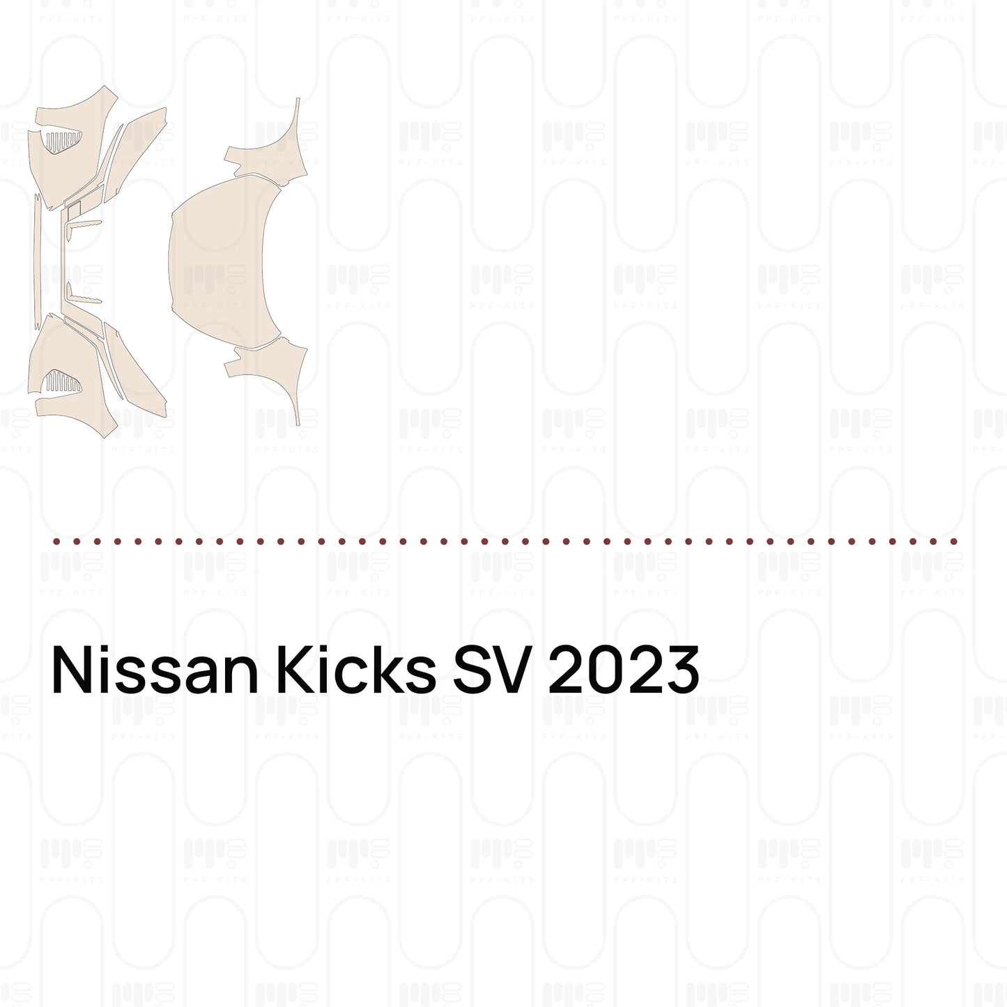 Pre-Cut PPF Nissan Kicks SV 2023