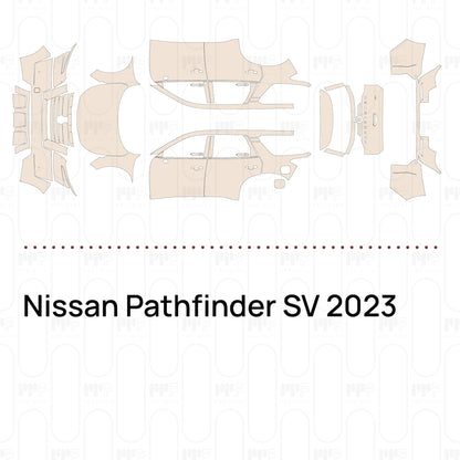 Pre-Cut PPF Nissan Pathfinder SV 2023