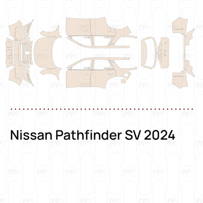 Pre-Cut PPF Nissan Pathfinder SV 2024