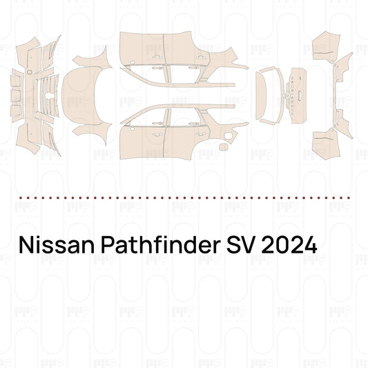 Pre-Cut PPF Nissan Pathfinder SV 2024