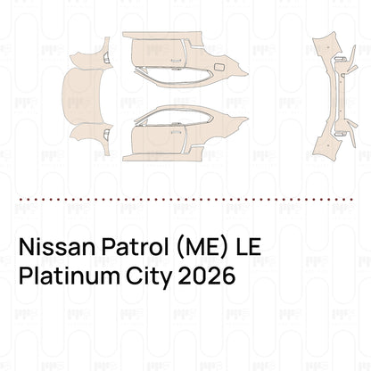 Pre-Cut PPF Nissan Patrol (ME) LE Platinum City 2026