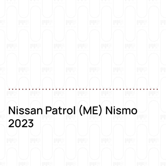Pre-Cut PPF Nissan Patrol (ME) Nismo 2023