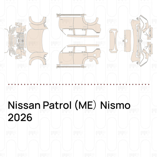 Pre-Cut PPF Nissan Patrol (ME） Nismo 2026