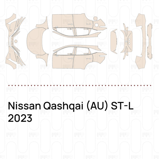 Pre-Cut PPF Nissan Qashqai (AU) ST-L 2023