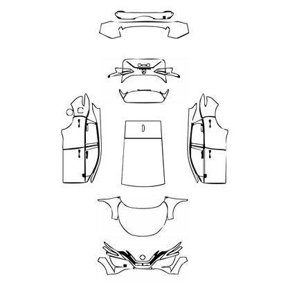 Pre-Cut PPF Nissan Qashqai (AU) ST+ 2024 - PPF-Kits