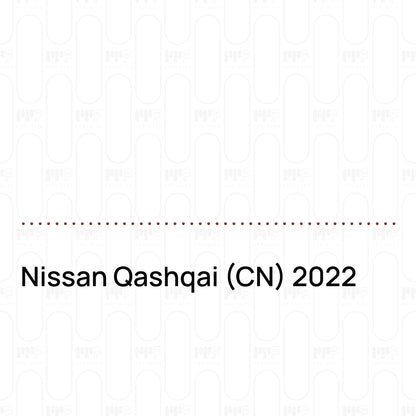 Pre-Cut PPF Nissan Qashqai (CN) 2022