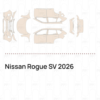 Pre-Cut PPF Nissan Rogue SV 2026