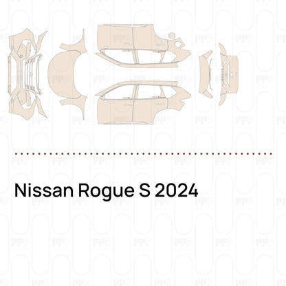 Pre-Cut PPF Nissan Rogue S 2024
