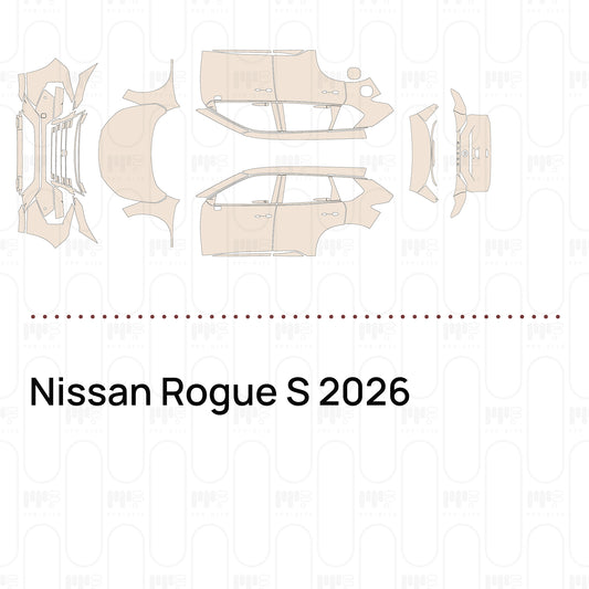 Pre-Cut PPF Nissan Rogue S 2026