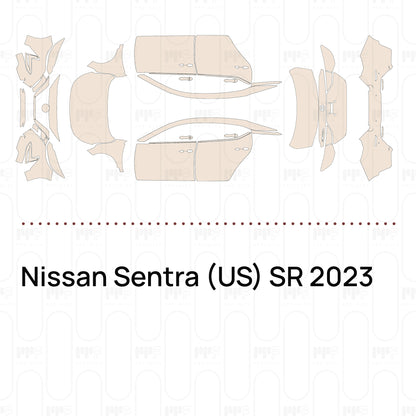 Pre-Cut PPF Nissan Sentra (US) SR 2023
