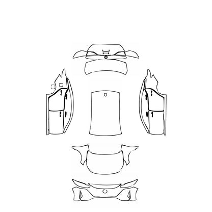 Pre-Cut PPF Nissan Sylphy (CN) 2024 - PPF-Kits