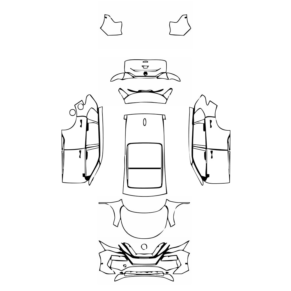 Pre-Cut PPF Nissan X-Trail 2021 - PPF-Kits
