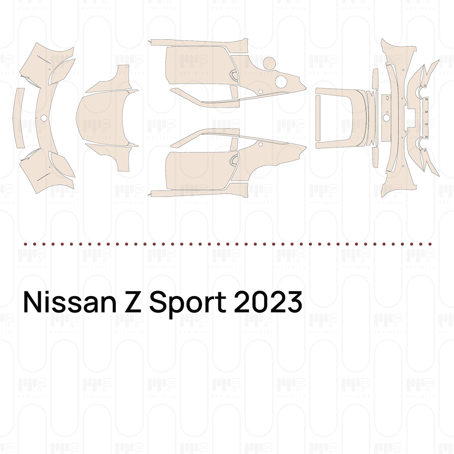 Pre-Cut PPF Nissan Z Sport 2023