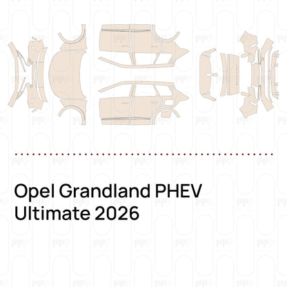 Pre-Cut PPF Opel Grandland PHEV Ultimate 2026