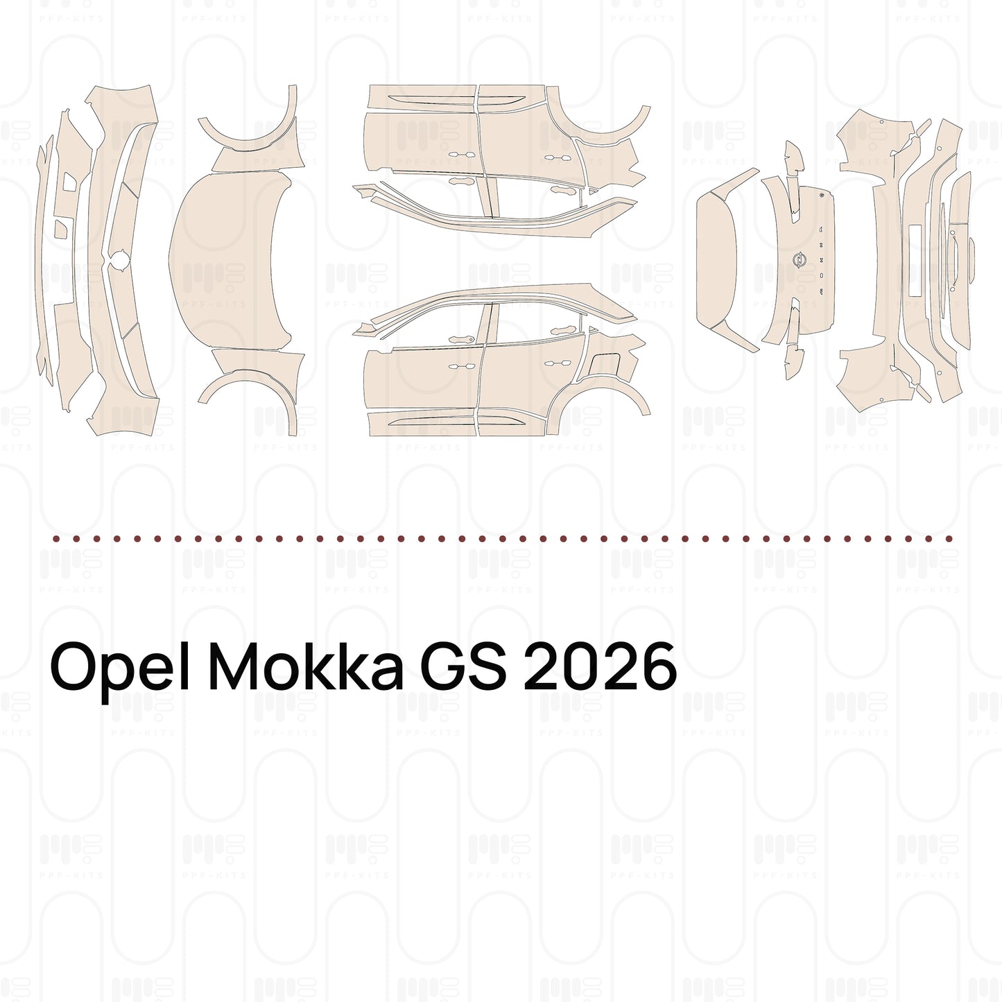Pre-Cut PPF Opel Mokka GS 2026