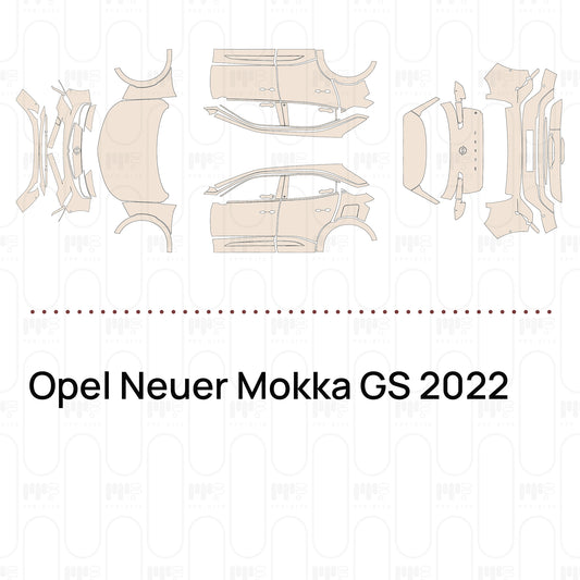 Pre-Cut PPF Opel Neuer Mokka GS 2022
