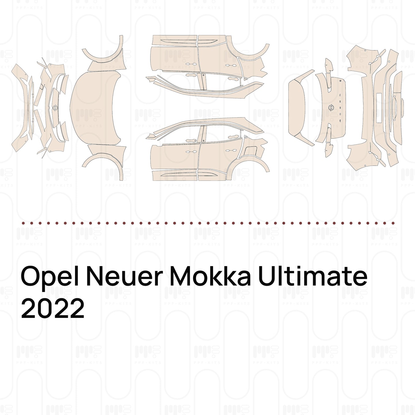 Pre-Cut PPF Opel Neuer Mokka Ultimate 2022