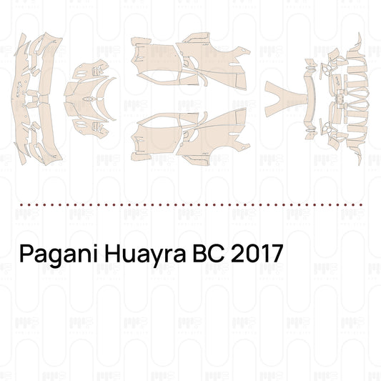 Pagani Huayra BC 2017 – Pellicola protettiva PPF pretagliata