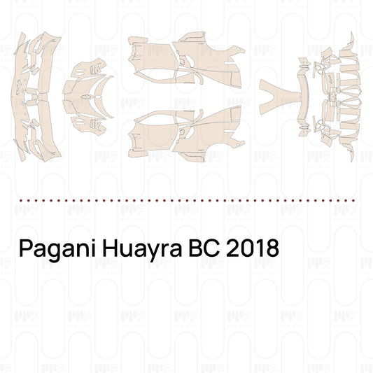 Pagani Huayra BC 2018 – Pellicola protettiva PPF pretagliata