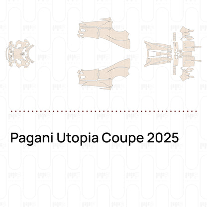 Pre-Cut PPF Pagani Utopia Coupe 2025